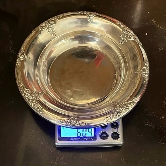 Vintage Webster Company Sterling Silver Bowl / Trinket Dish - Picture 6 of 8